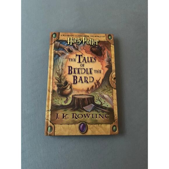 Harry Potter Tales of Beedle the Bard Book JK Rowling - Picture 1 of 3